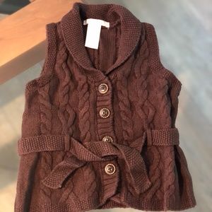 3/$15 - Janie and Jack Cable-knit Vest